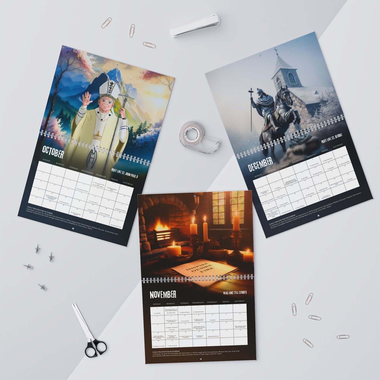 The 2026 Dragon Slayers Calendar Printify