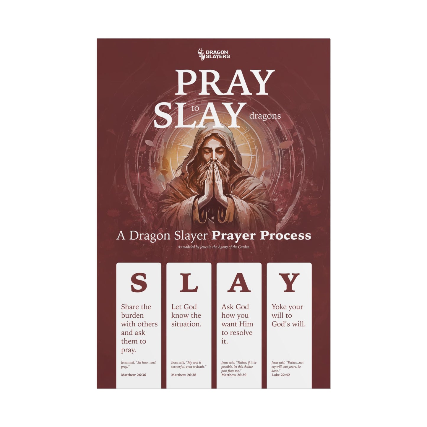 The Dragon Slayer Prayer Process Poster