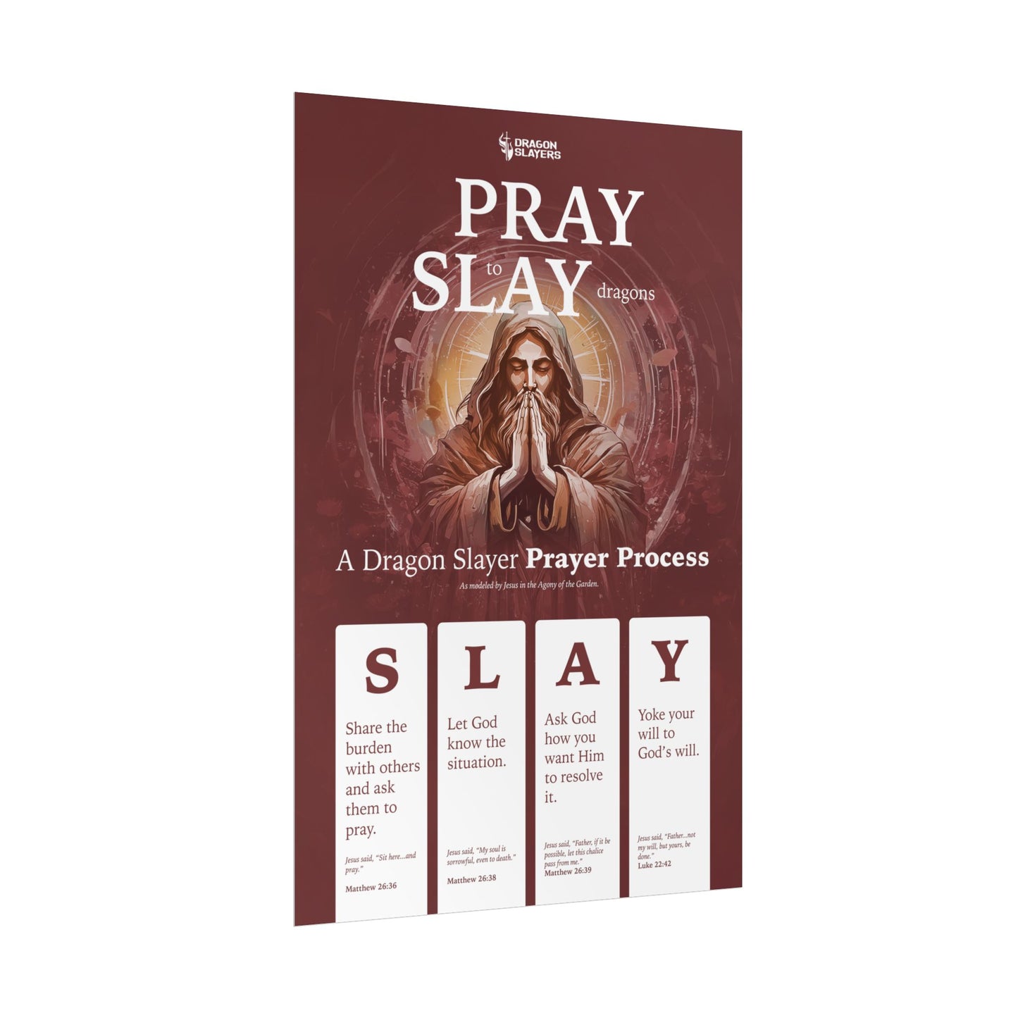 The Dragon Slayer Prayer Process Poster