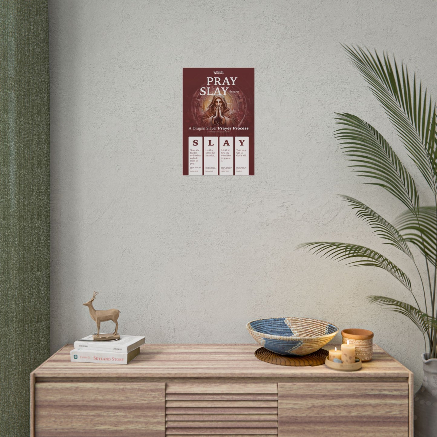 The Dragon Slayer Prayer Process Poster