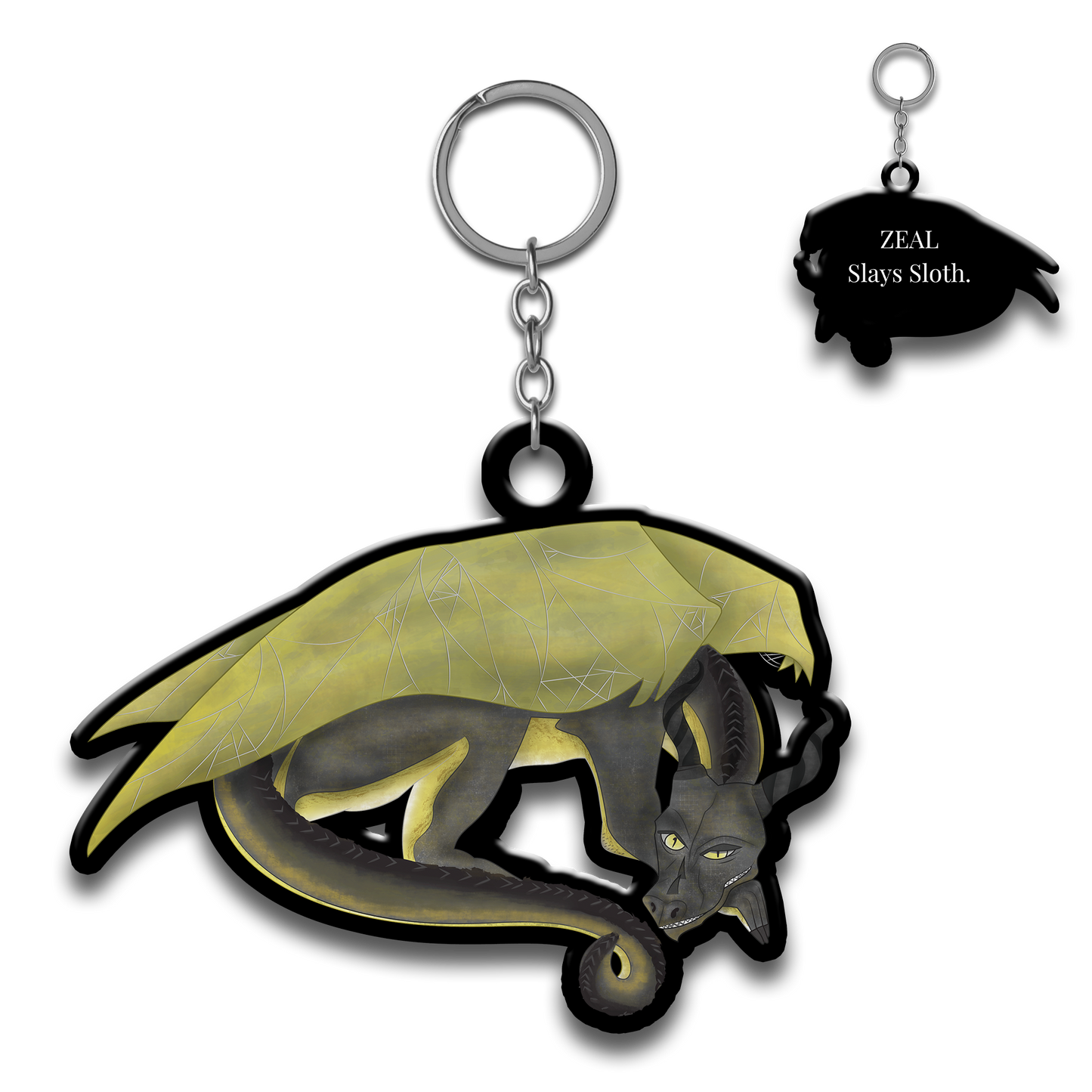 7 Deadly Dragon Keychains | Sets image 5
