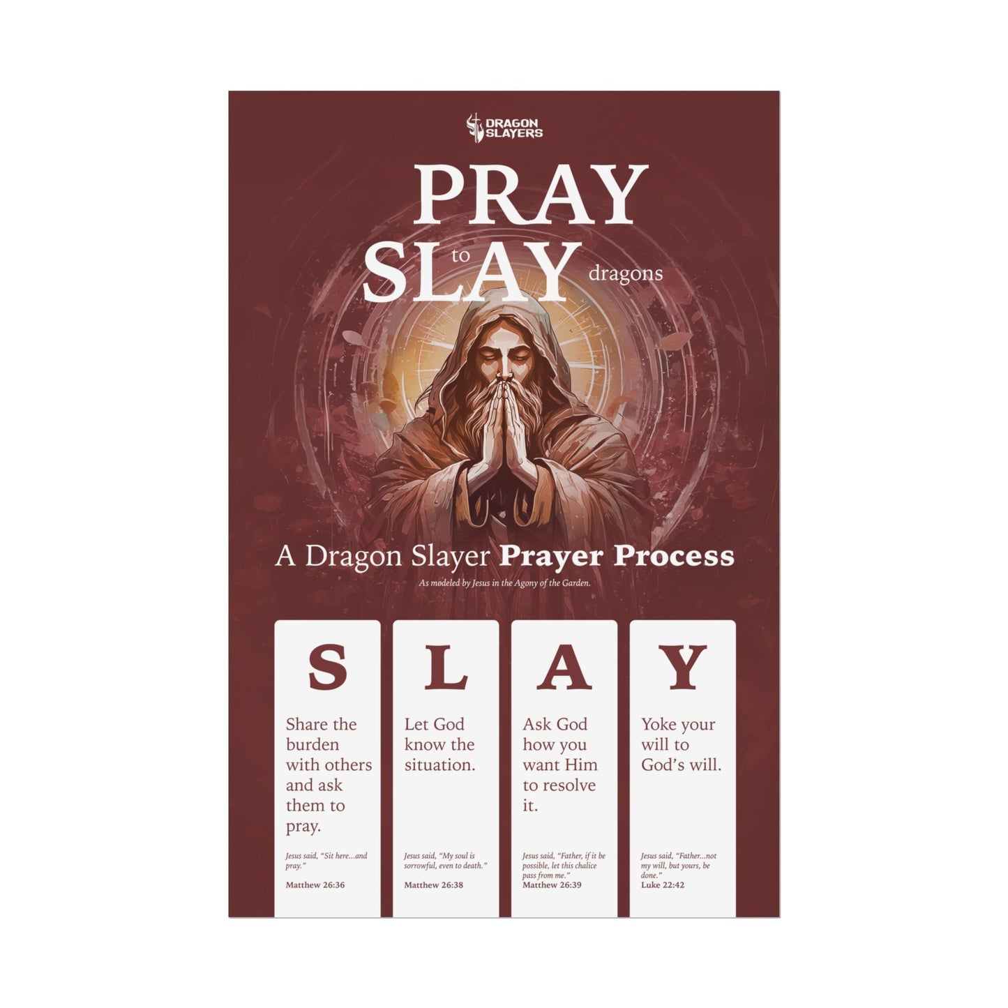 The Dragon Slayer Prayer Process Poster