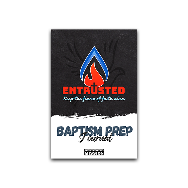 Entrusted Baptism Parent Journal image 0