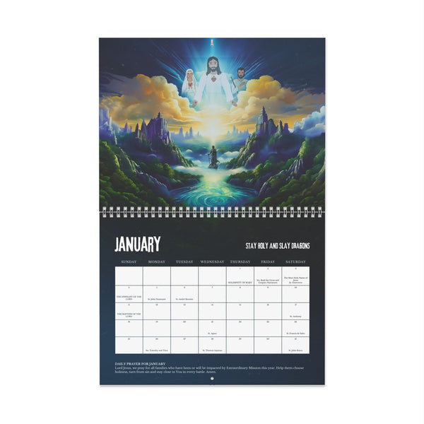 The 2026 Dragon Slayers Calendar