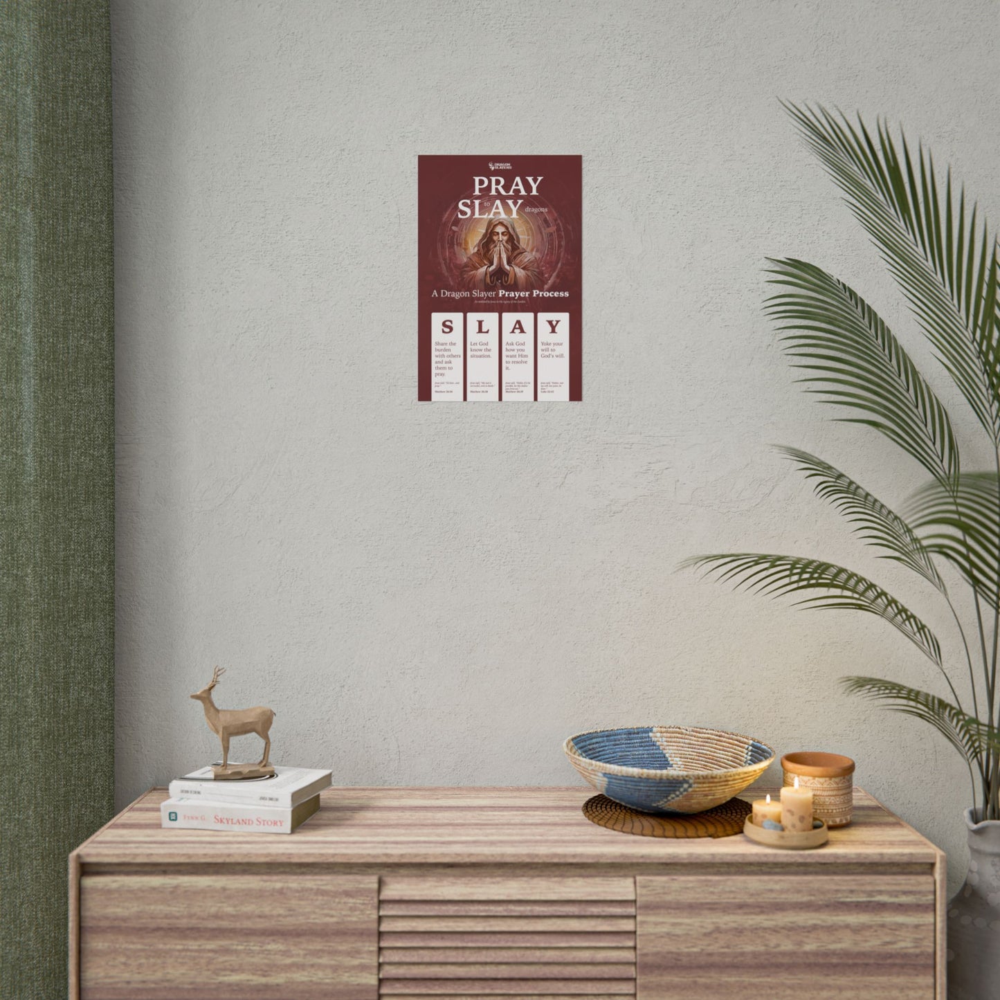 The Dragon Slayer Prayer Process Poster