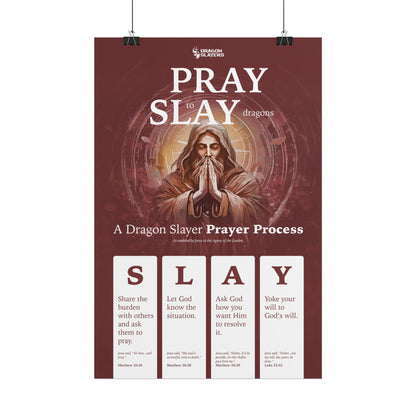 The Dragon Slayer Prayer Process Poster