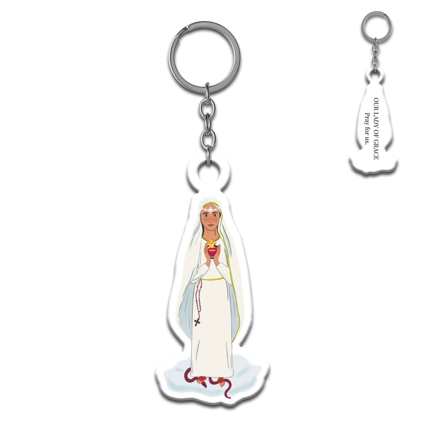 7 Deadly Dragon Keychains | Individual image 1