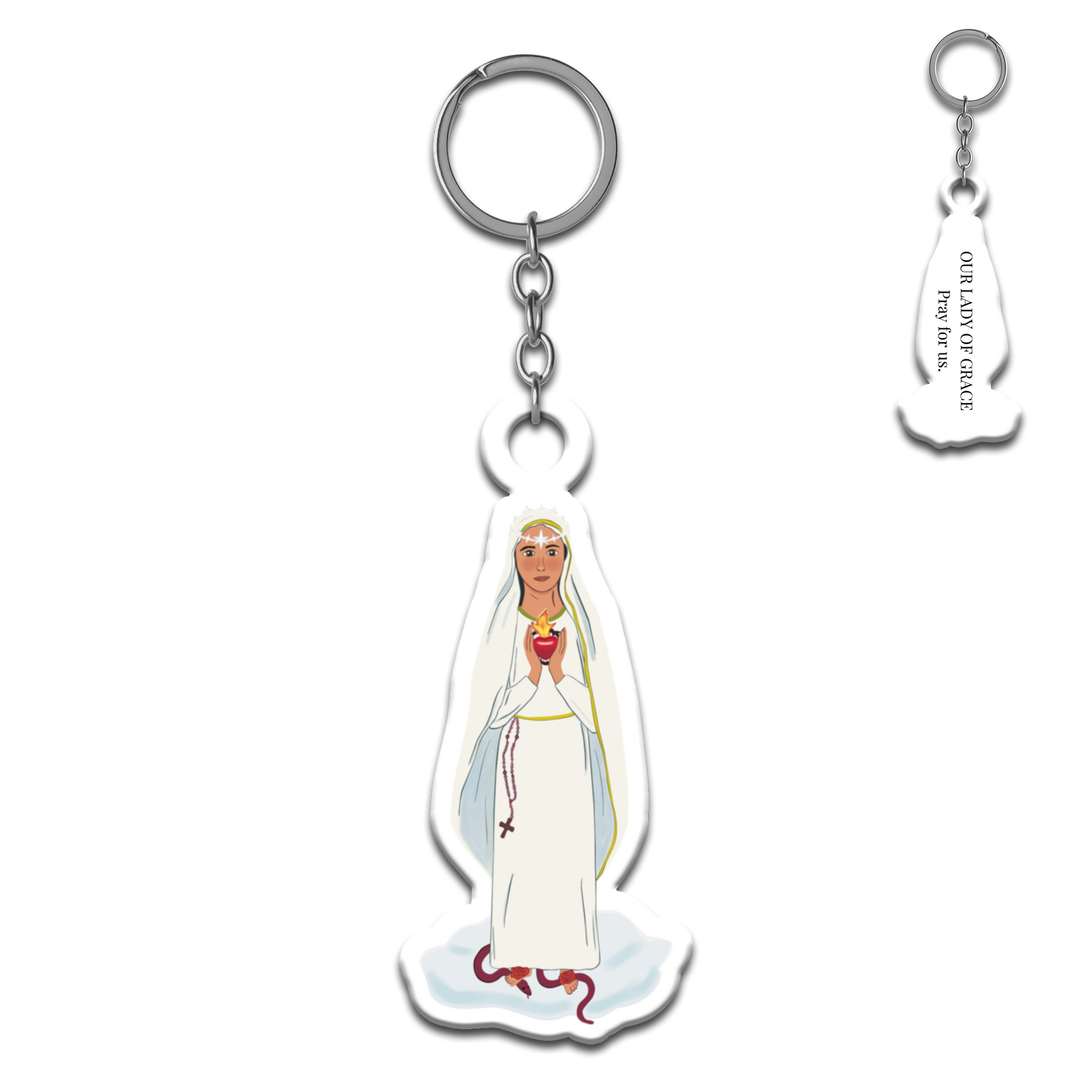 7 Deadly Dragon Keychains | Individual image 1