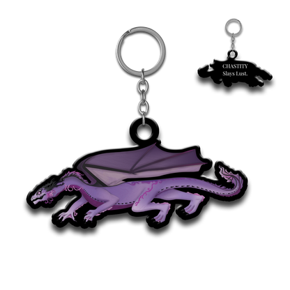 7 Deadly Dragon Keychains | Individual image 12