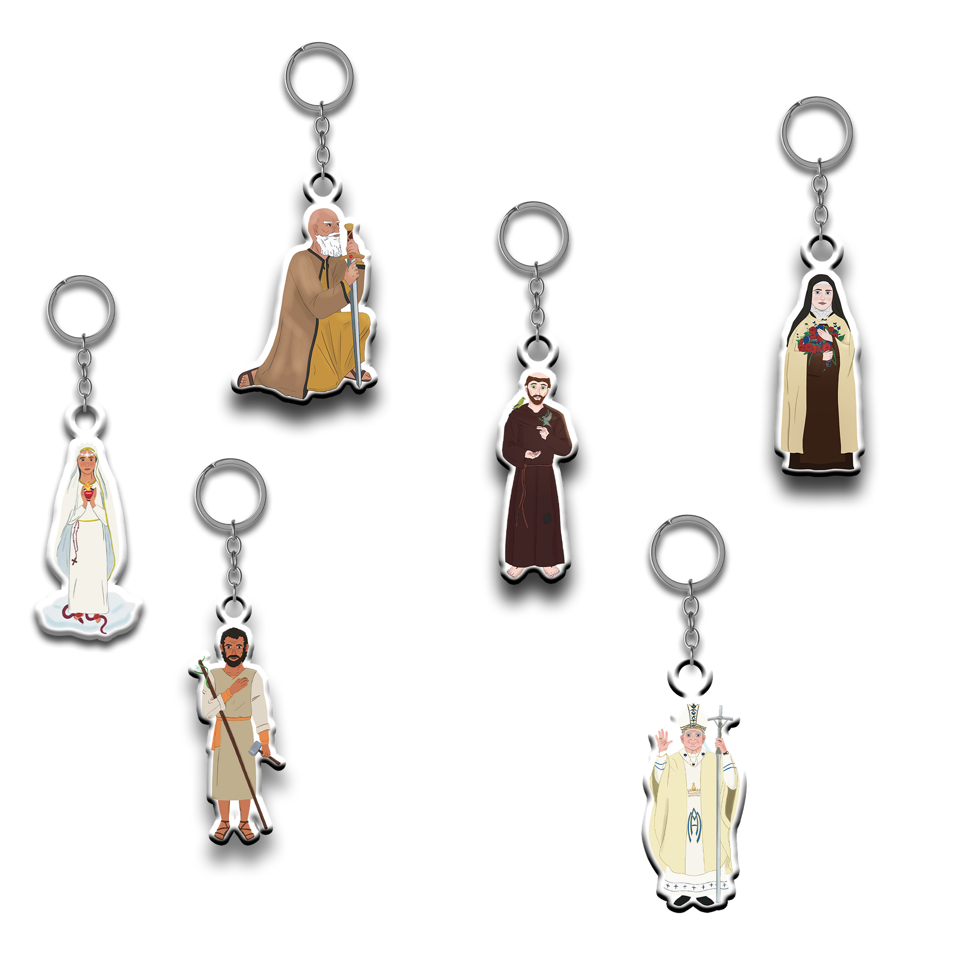 7 Deadly Dragon Keychains | Sets image 2