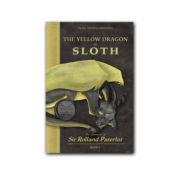 Front cover of The Yellow Dragon of Sloth, Book 3
