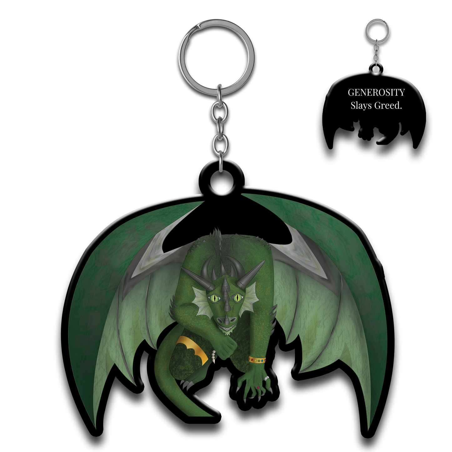 7 Deadly Dragon Keychains | Sets image 6