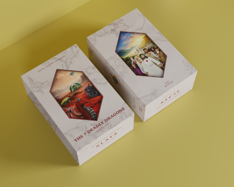 THE 7 DEADLY DRAGONS Book Series Extraordinary Mission