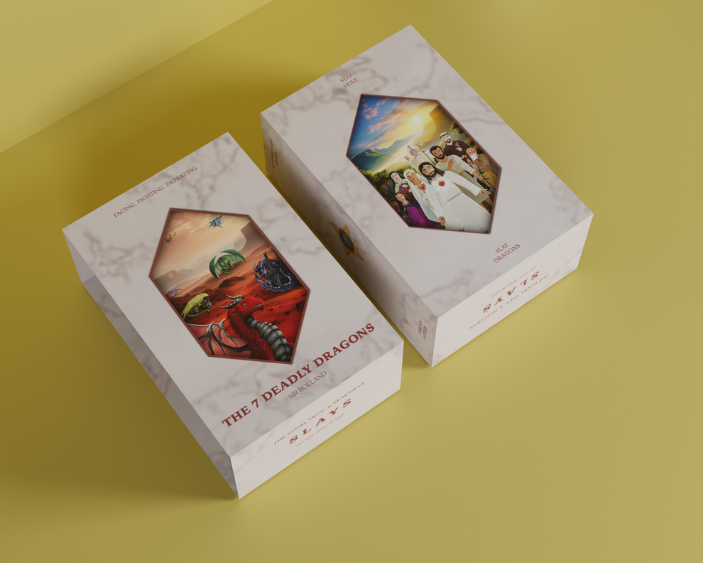 THE 7 DEADLY DRAGONS Book Series Extraordinary Mission