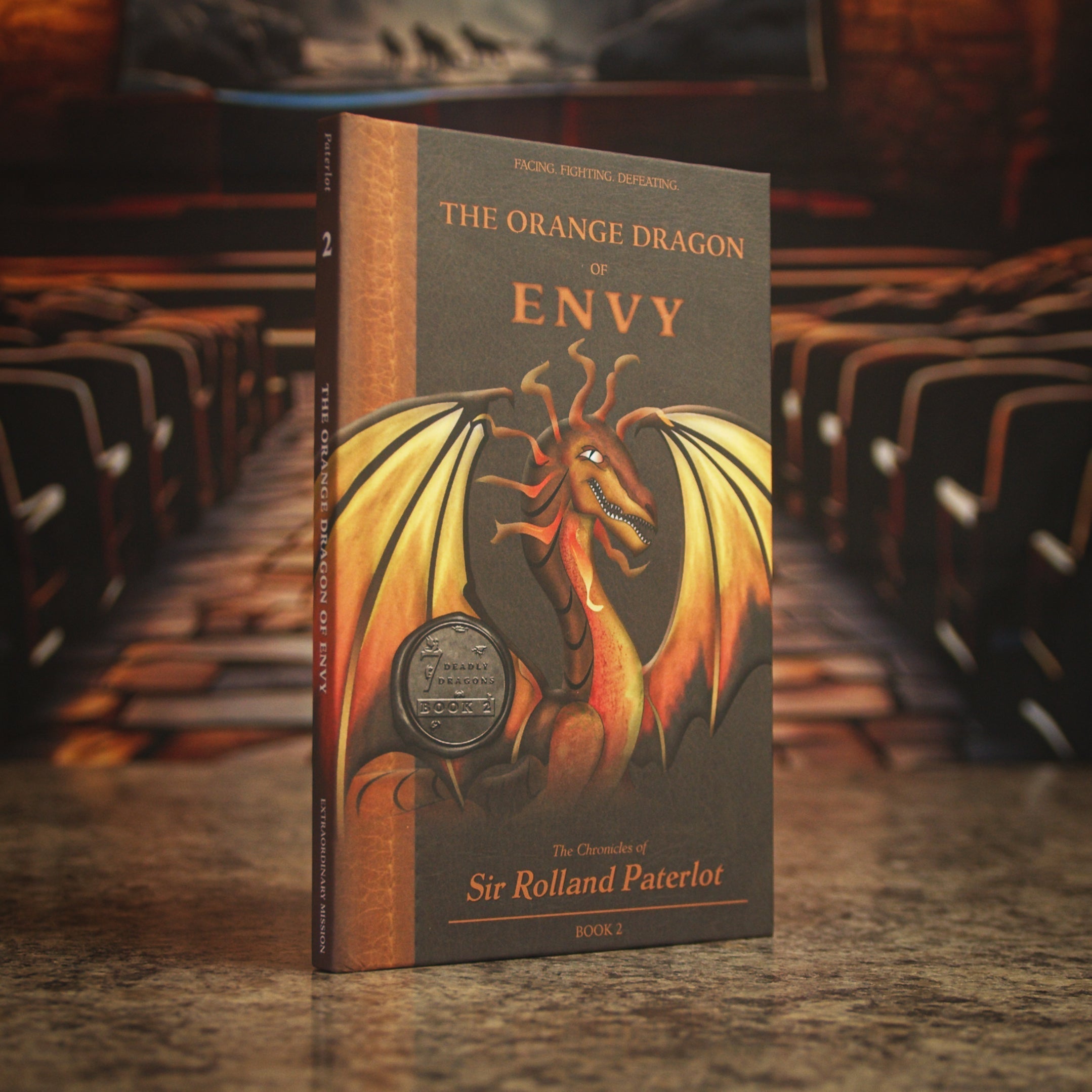 パトラリオン24冊 The Orange Dragon of Envy | Book Two – Extraordinary Mission